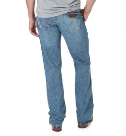 Джинсы Wrangler Retro® Slim Boot Jean, 100% Cotton Worn Color (рост 190-210см)